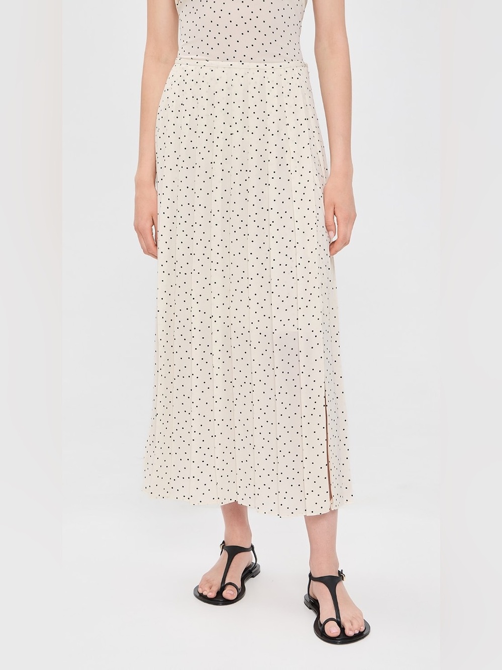 Theory Pleated Wrap Skirt
